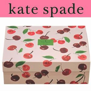 Kate Spade New York Pink Cherry Print Decorative Storage Box